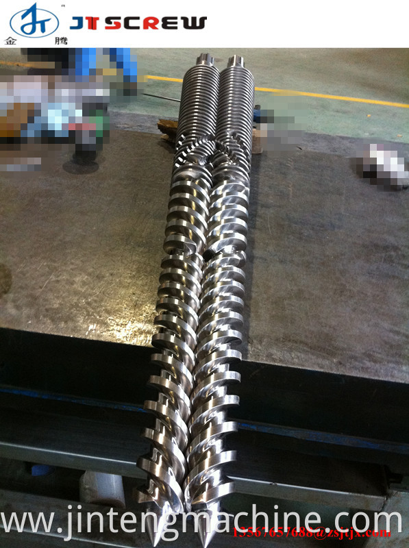 80-156 conical screw barrel for extrusion line